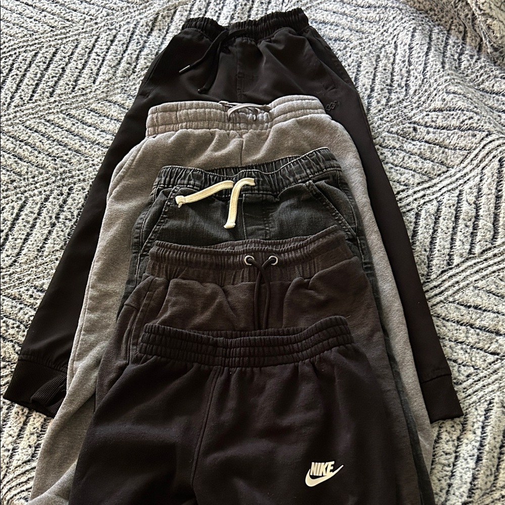 Kids Black and Gray Assorted Pants